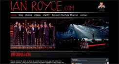 Desktop Screenshot of ianroyce.com